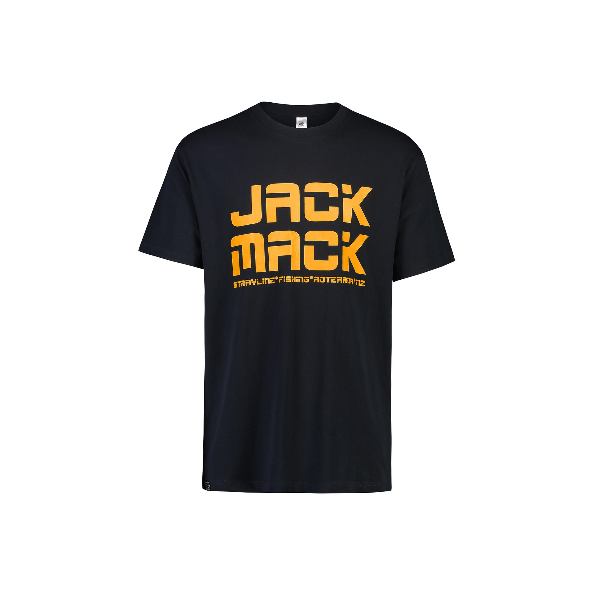 Navy Orange Jack Mack Tshirt _Front_HR JPG