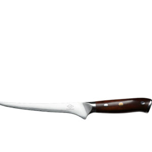 7" Damascus steel fillet knife